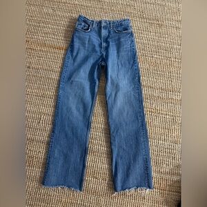 Zara Blue Straight Leg Women's Jeans